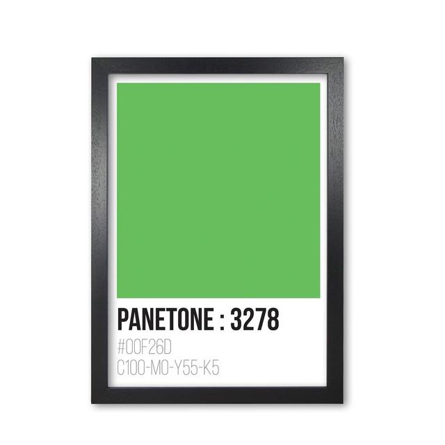 Panetone by Pixy Paper - Picture Frame Typography Print on Paper East Urban Home Size: 84.1cm H x 59.4cm W, Frame Options: Black Grain on Productcaster.