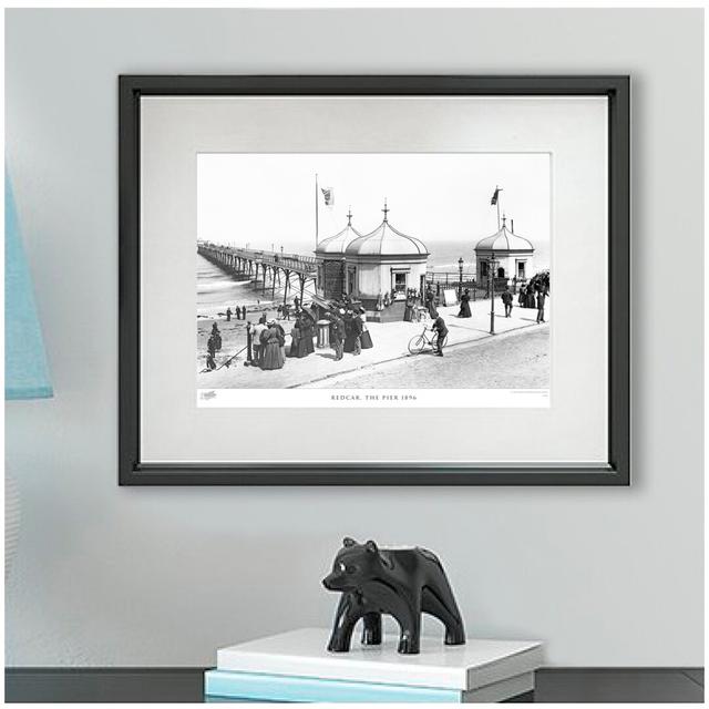 Redcar, The Pier 1896 - Single Picture Frame Print The Francis Frith Collection Size: 40cm H x 50cm W x 2.3cm D on Productcaster.