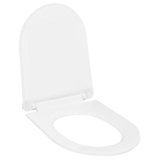 Alarik Soft Close D-Shaped Toilet Seat Belfry Bathroom on Productcaster.