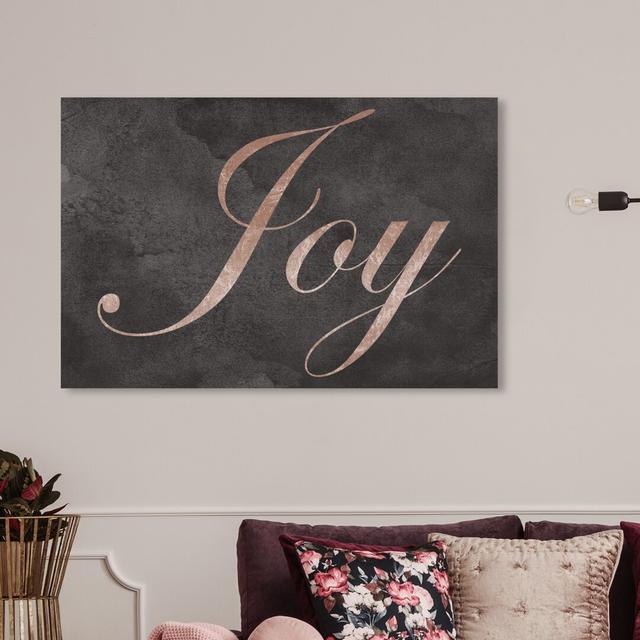 Joy Rose - Wrapped Canvas Print East Urban Home Size: 61 cm H x 91.4 cm W on Productcaster.