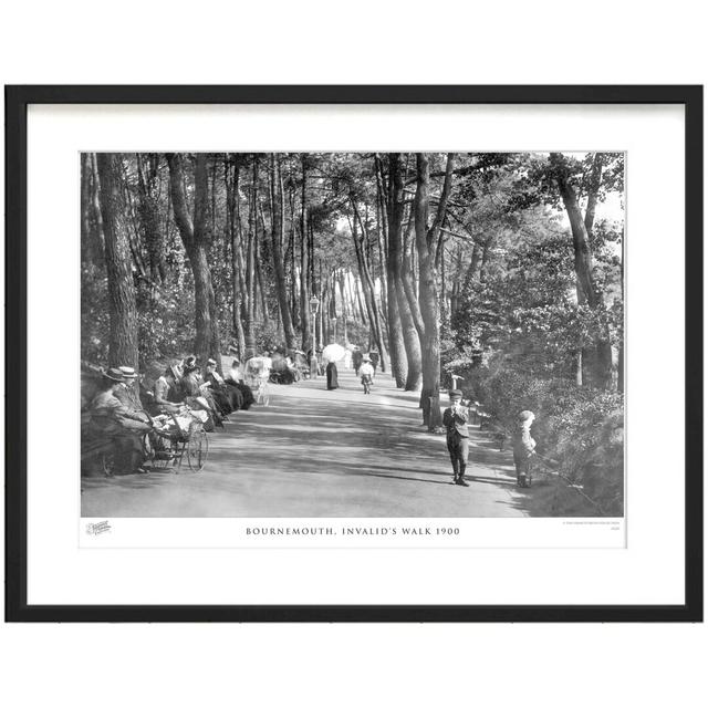 Bournemouth, Invalids Walk 1900 by Francis Frith - Single Picture Frame Print The Francis Frith Collection Size: 28cm H x 36cm W x 2.3cm D on Productcaster.