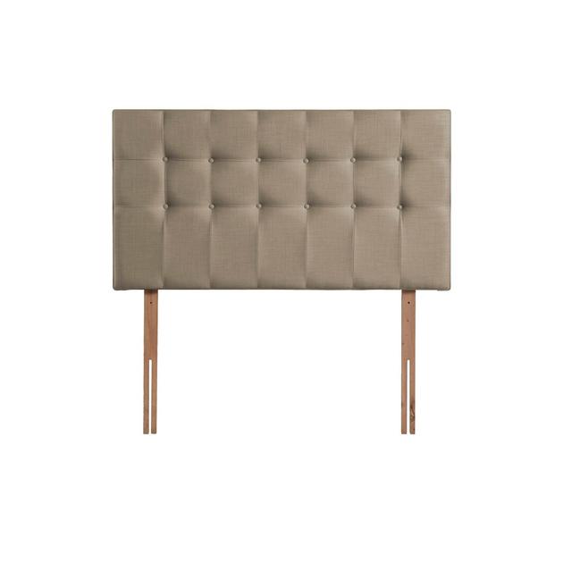 Champine Upholstered Headboard ClassicLiving Colour: Fudge, Size: Kingsize (5') on Productcaster.