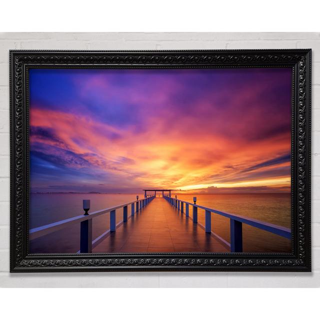 Single Picture Frame Art Prints Bright Star Size: 100cm H x 141.4cm W on Productcaster.