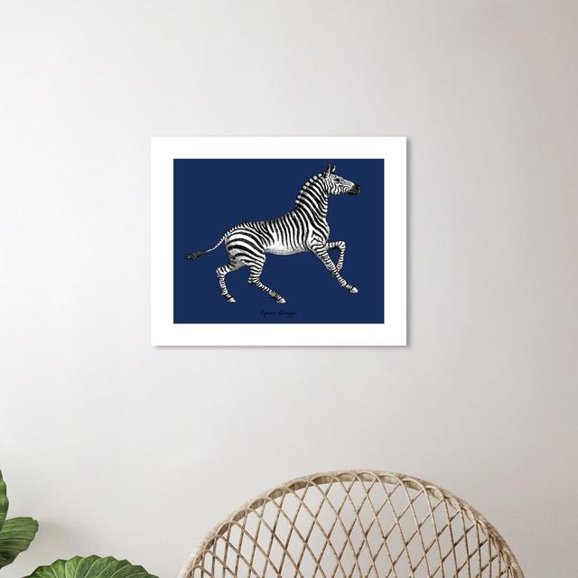 'Equus Quagga II' Graphic Art on Wrapped Canvas East Urban Home Size: 71.1 cm H x 61 cm W on Productcaster.