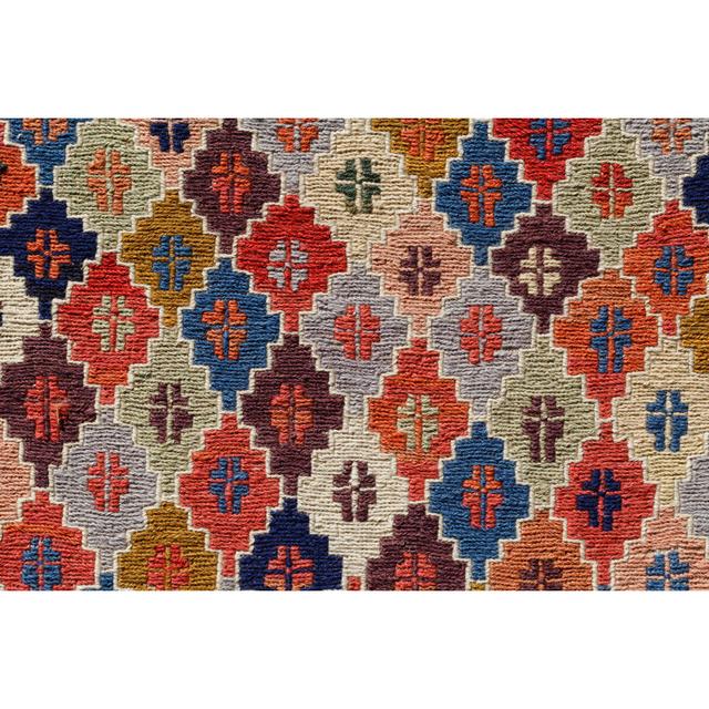 Pattern Rug Background Bloomsbury Market Size: 30cm H x 46cm W x 3.8cm D on Productcaster.