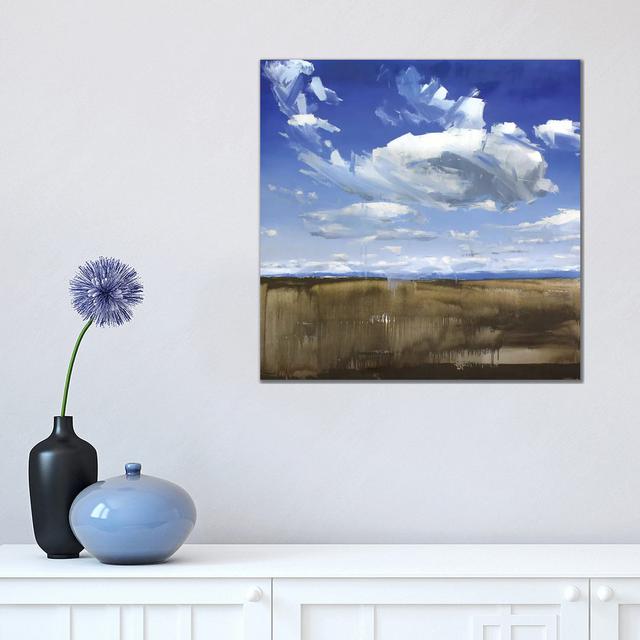 Wyoming Clouds by David Shingler - Wrapped Canvas Painting ClassicLiving Size: 45.72cm H x 45.72cm W x 1.91cm D on Productcaster.