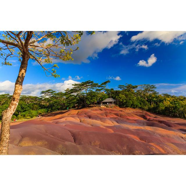 Coloured Earths On Mauritius Island by Anton_Petrus - Wrapped Canvas Print Marlow Home Co. Size: 51cm H x 76cm W on Productcaster.