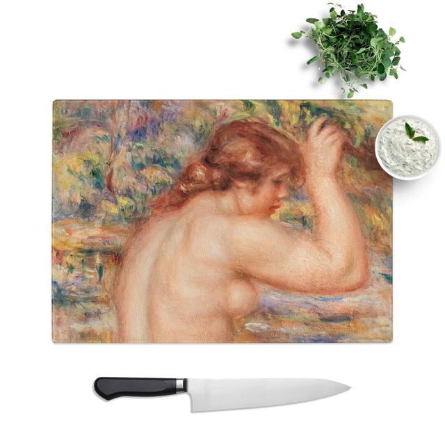 Nude Woman Vol.1 by Pierre-Auguste Renoir Chopping Board East Urban Home Size: 0.4cm H x 20cm W x 28.5cm L on Productcaster.