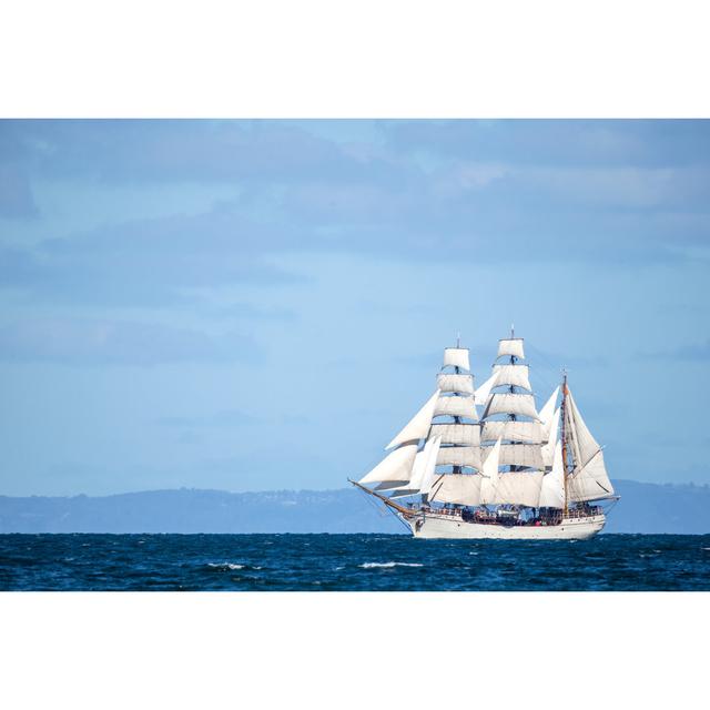 Vintage Sailing Ship - Wrapped Canvas Photograph Longshore Tides Size: 20cm H x 30cm W on Productcaster.