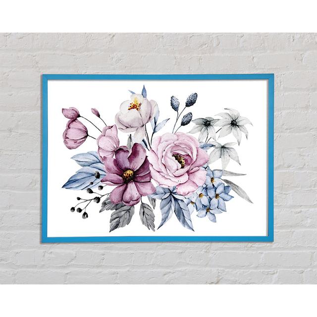 Flowers Together - Single Picture Frame Art Prints Ophelia & Co. Size: 59.7cm H x 84.1cm W x 2cm D on Productcaster.