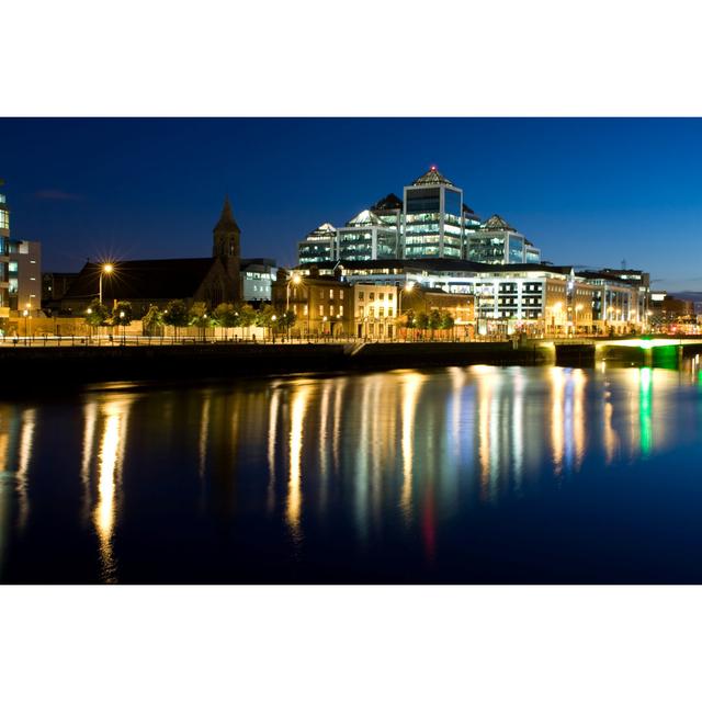 Rippey Dublin Docklands by Cambogueno - Wrapped Canvas Photograph Latitude Run Size: 61cm H x 91cm W x 3.8cm D on Productcaster.