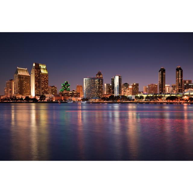 Creedon San Diego Skyline - Wrapped Canvas Print Latitude Run Size: 51cm H x 76cm W x 3.8cm D on Productcaster.