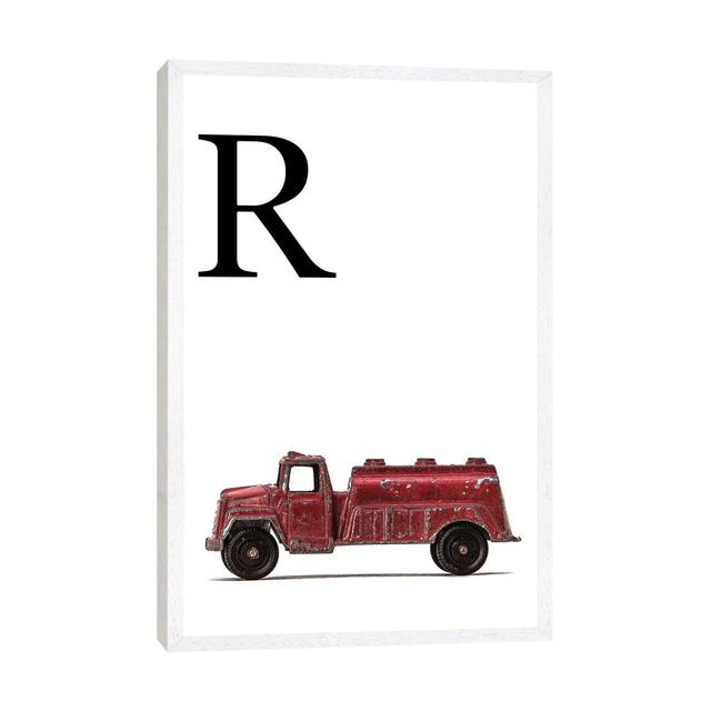 R Water Truck White Letter - Print on Canvas Williston Forge Format: White Framed, Size: 101.6cm H x 66.04cm W x 3.81cm D on Productcaster.