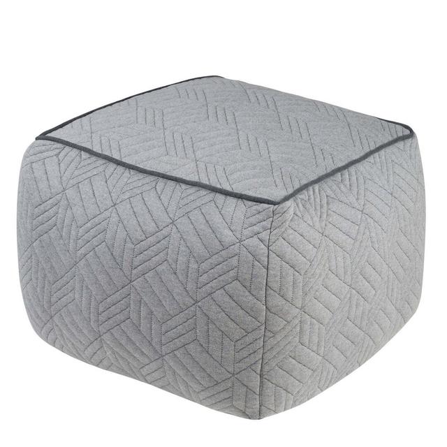 Surbit 60Cm Wide Square Pouffe George Oliver on Productcaster.