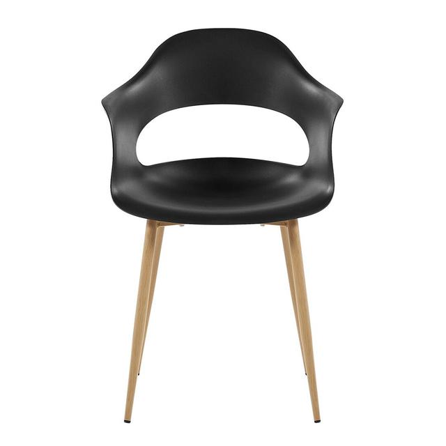 Charents Dining Chair Latitude Run Colour: Black on Productcaster.