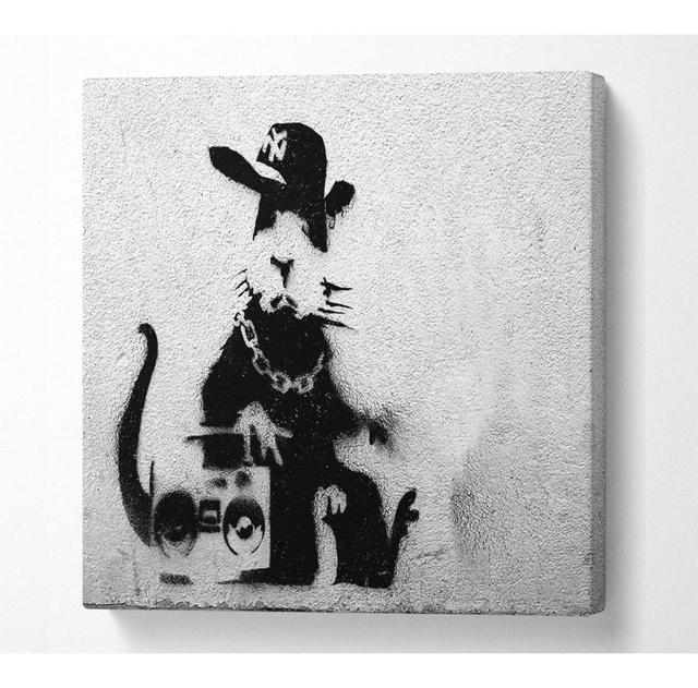 Schwenzer Rap Rat - Wrapped Canvas Art Prints ClassicLiving Size: 50.8cm H x 50.8cm W x 10cm D on Productcaster.