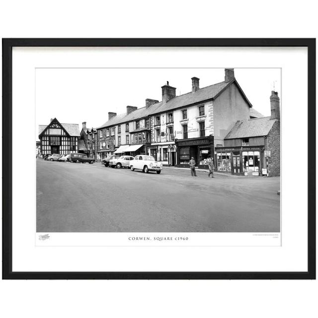 Corwen, Square C1960 by Francis Frith - Single Picture Frame Print The Francis Frith Collection Size: 40cm H x 50cm W x 2.3cm D on Productcaster.