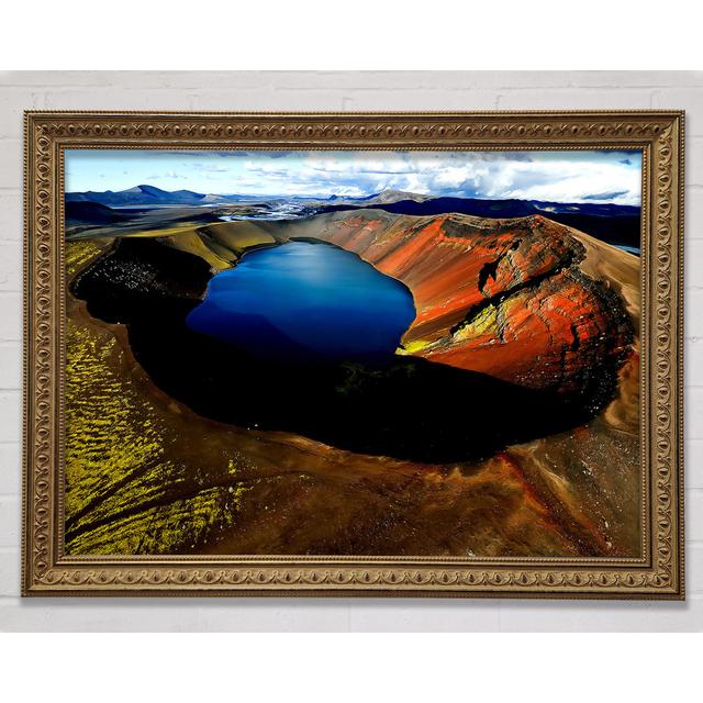 Arctic Volcanic - Single Picture Frame Art Prints Bright Star Size: 42cm H x 59.7cm W on Productcaster.