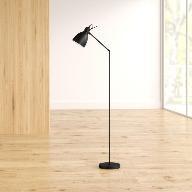 Faxon 137cm Reading Floor Lamp George Oliver on Productcaster.