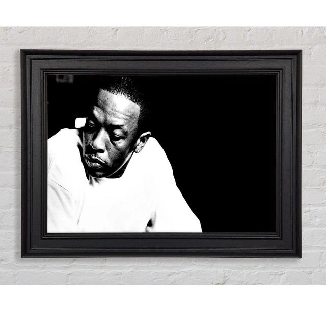 Dr Dre Music Cap Framed Print Ebern Designs Size: 100cm H x 141.4cm W x 8cm D on Productcaster.