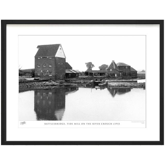 B Attlesbridge, Tide Mill On The River Crouch C1955 by Francis Frith - Single Picture Frame Print The Francis Frith Collection Size: 45cm H x 60cm W x on Productcaster.