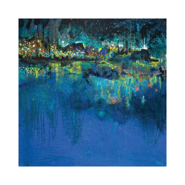 Lake Butler Abstract by Andy Beauchamp - Wrapped Canvas Art Prints ClassicLiving Size: 66.04cm H x 66.04cm W x 1.905cm D on Productcaster.