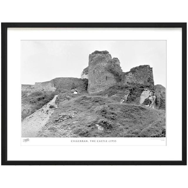 'Cilgerran, the Castle C1955' by Francis Frith - Picture Frame Photograph Print on Paper The Francis Frith Collection Size: 28cm H x 36cm W x 2.3cm D on Productcaster.