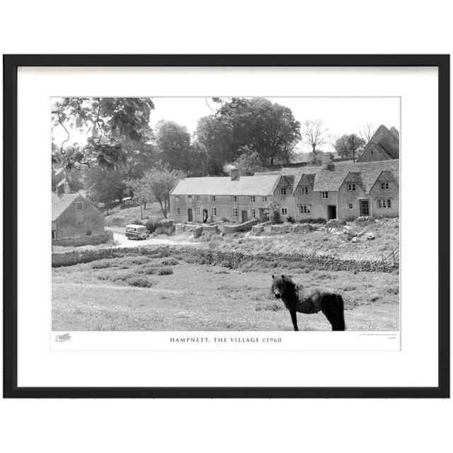 'Hampnett, the Village C1960' by Francis Frith - Picture Frame Photograph Print on Paper The Francis Frith Collection Size: 45cm H x 60cm W x 2.3cm D on Productcaster.