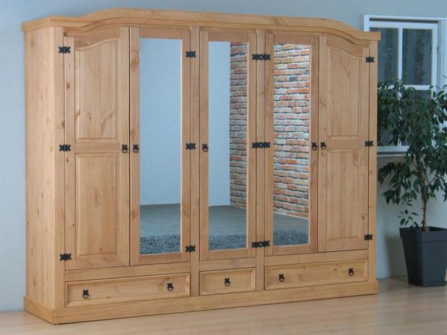 Myers 5 Door Wardrobe Union Rustic on Productcaster.