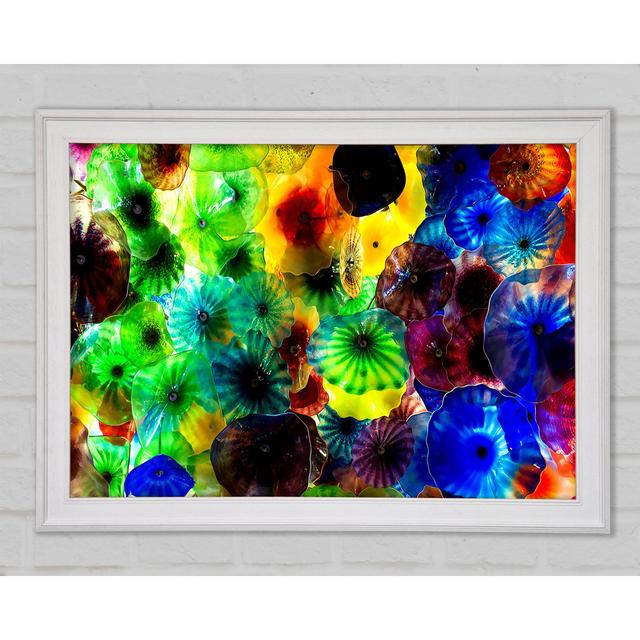 Rainbow Glass - Print Bright Star Size: 59.7cm H x 84.1cm W x 1.5cm D x 1.5cm D on Productcaster.