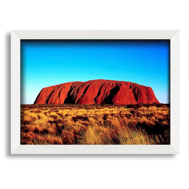 Ayres Rock Australia - Single Picture Frame Art Prints Latitude Run Size: 21cm H x 29.7cm W on Productcaster.