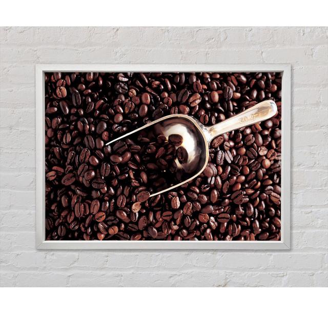 Coffee Bean Scoop - Single Picture Frame Art Prints on Canvas Bright Star Size: 84.1cm H x 118.9cm W x 3.3cm D on Productcaster.