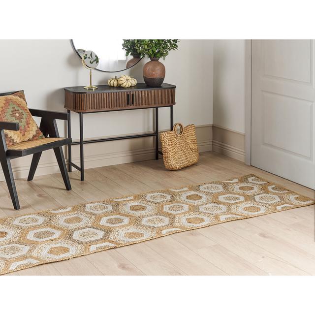 Loughlam Flatweave Beige Rug Corrigan Studio Rug Size: Runner 80 x 300cm on Productcaster.