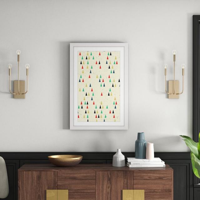 Points in the Distance - Picture Frame Graphic Art Print on Paper East Urban Home Size: 91cm H x 61cm W x 3.81cm D on Productcaster.