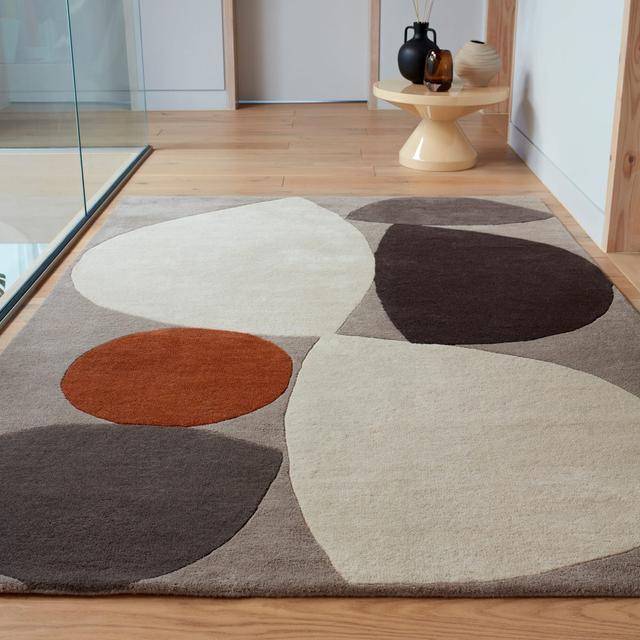 Gina RF24 Mid Century Mikado Living Rug Size: Rectangle 160 x 230 cm on Productcaster.