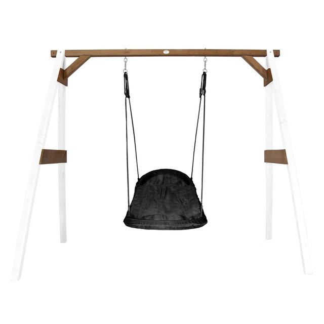 Nest Swing Set AXI Finish: White/Brown on Productcaster.