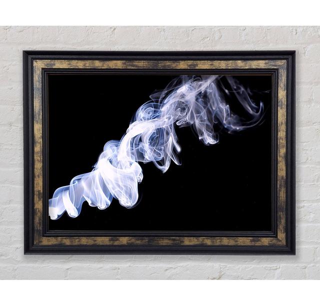 Smoke Swirl - Single Picture Frame Art Prints Bright Star Size: 59.7cm H x 84.1cm W x 8cm D on Productcaster.