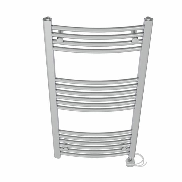 Cynthya Curved Towel Rail Heated Towel Rails Metro Lane on Productcaster.