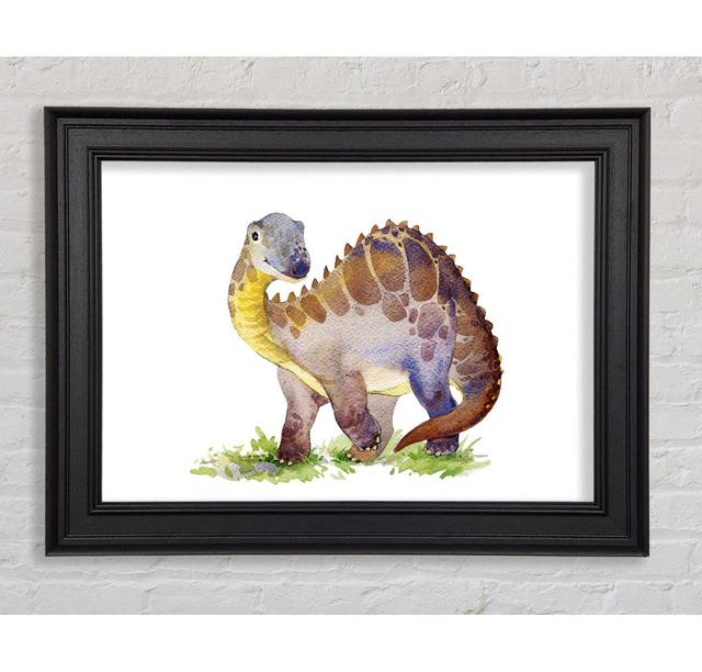 Smiling Dino - Print Isabelle & Max Size: 21cm H x 42cm W x 8cm D on Productcaster.