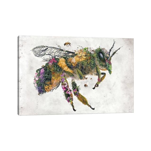 Must Bee The Honey by Barrett Biggers - Wrapped Canvas Print Brambly Cottage Size: 101.6cm H x 152.4cm W x 3.81cm D on Productcaster.