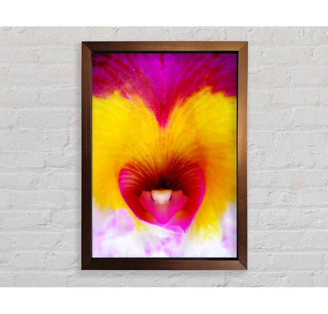 Flower Lips - Single Picture Frame Art Prints Bright Star Size: 118.9cm H x 84.1cm W x 3.4cm D on Productcaster.