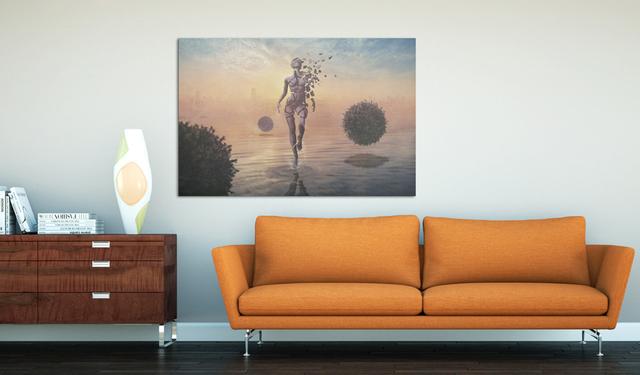 Lightness of heaviness - canvas print Ivy Bronx on Productcaster.