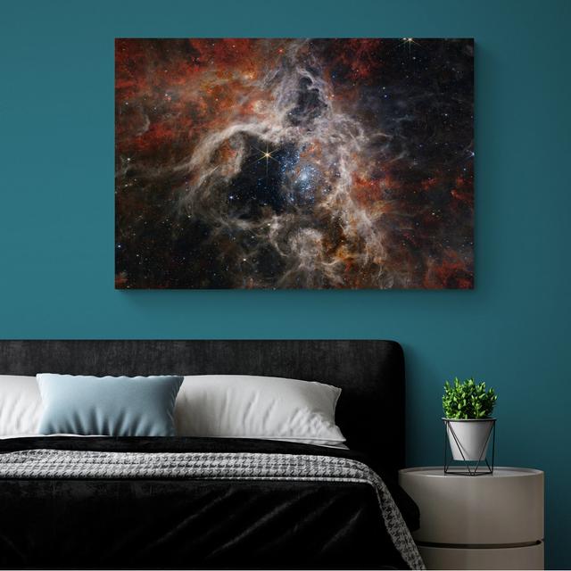 A Cosmic Tarantula - Wrapped Canvas Art Prints Metro Lane Size: 61cm H x 81cm W x 4cm D on Productcaster.