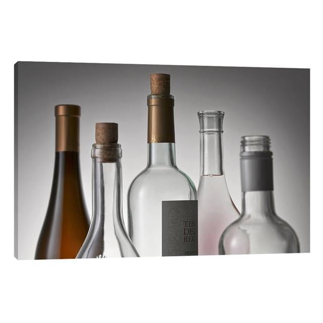 Bottle Topsprinted by Barry Siedman - Wrapped Canvas Print East Urban Home Size: 51cm H x 76cm W x 4cm D on Productcaster.