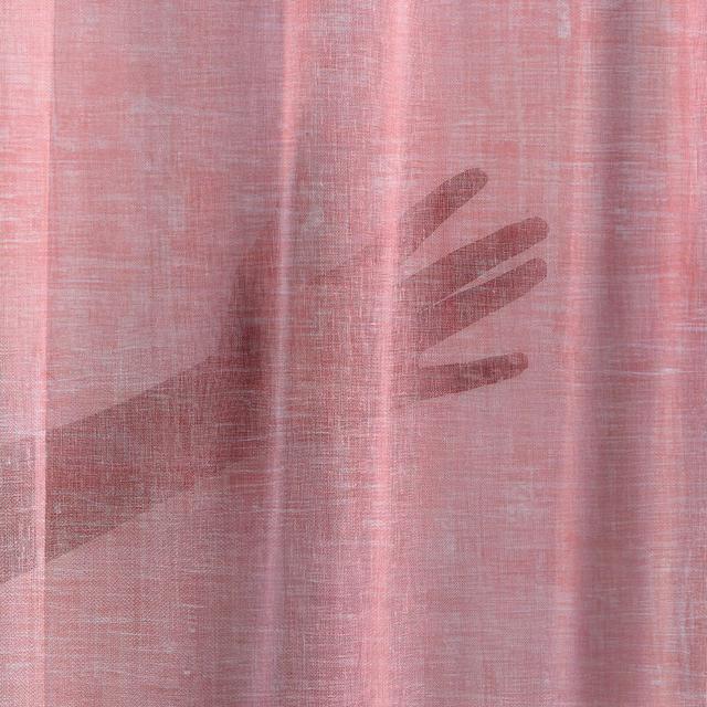 Sheer Curtain Lilijan Home & Curtain Curtain Colour: Red, Panel Size: 140 W x 500 D cm on Productcaster.