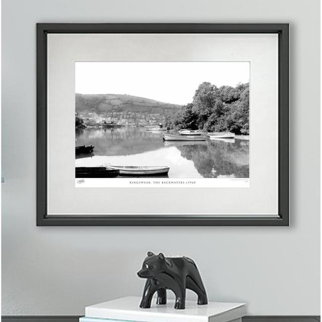 'Kingswear, the Backwaters C1960' - Picture Frame Photograph Print on Paper The Francis Frith Collection Size: 60cm H x 80cm W x 2.3cm D on Productcaster.