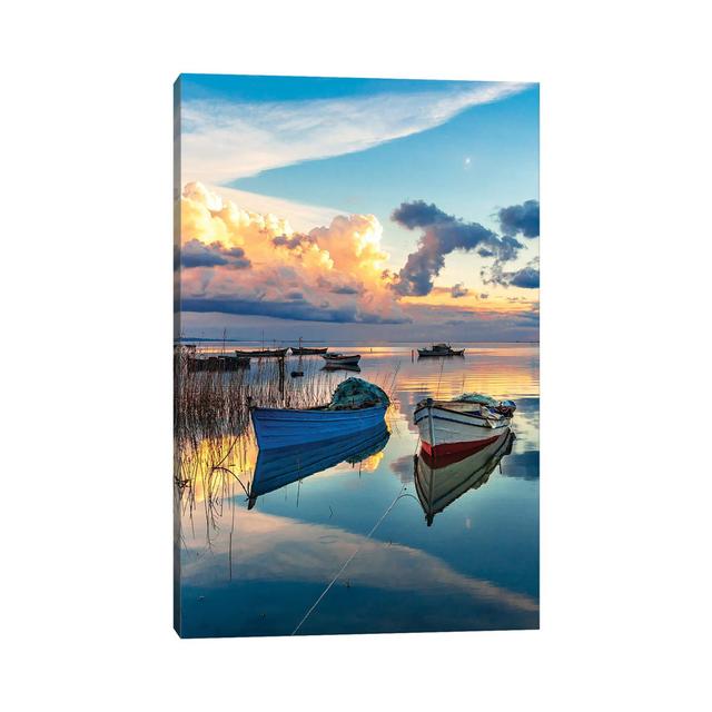 Karina by Nejdet Duzen - Wrapped Canvas Gallery-Wrapped Canvas Giclée Breakwater Bay Size: 45.72cm H x 30.48cm W x 1.91cm D on Productcaster.