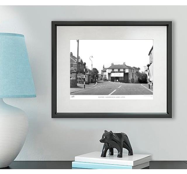 'Eastry, Sandwich Lane C1955' - Picture Frame Photograph Print on Paper The Francis Frith Collection Size: 45cm H x 60cm W x 2.3cm D on Productcaster.