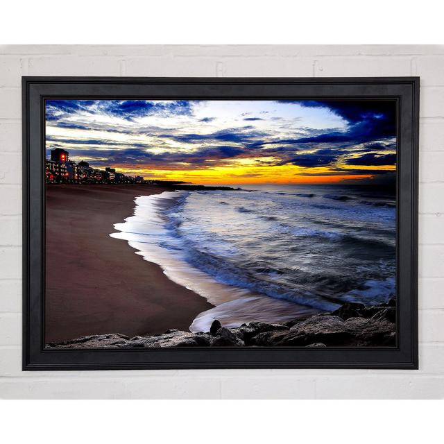 Beach Resort Framed Print Highland Dunes Size: 84.1cm H x 118.9cm W x 1.5cm D on Productcaster.