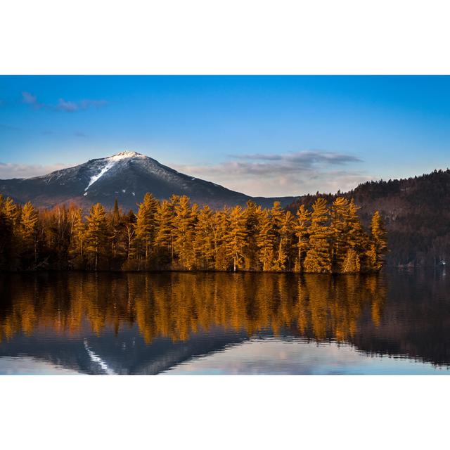 Snowy Whiteface Mountain - Wrapped Canvas Print Union Rustic Size: 30cm H x 46cm W x 3.8cm D on Productcaster.